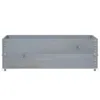 Design New Paletten-Aufsatzrahmen 2 Stk. Grau 120x80 cm Produktbild-Vorschau 4