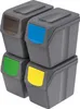 Prosperplast Sortibox Recycling-behälter 80l 4 Einheiten Produktbild-Vorschau 1