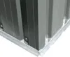 vidaXL Szopa ogrodowa szara metalowa 204 x 132 x 186 cm Podgląd zdjęcia produktu 15