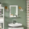 SoBuy Lustro łazienkowe z półką Lustro łazienkowe ścienne - Podgląd zdjęcia produktu 7