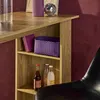 sweeek - Bar-Tisch, hoher Küchentisch aus Holzdekor mit Produktbild-Vorschau 5