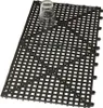 Odvodňovacia rohož, guma, 31,5 x 31,5 cm, zásuvná, čierna, Náhľad obrázku produktu 1