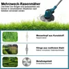 Akku-Rasentrimmer, Freischneider, Motorsense, mit 2x 21V Produktbild-Vorschau 3