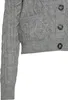 LASCANA Strickjacke grau-meliert Größe 44/46 Produktbild-Vorschau 4