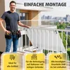 Balkonkraftwerk Halterung eckig Balkonhaken Balkonhalterung Produktbild-Vorschau 4