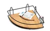 Bathlab Półka CARL BAMBOO łazienkowa metalowa Podgląd zdjęcia produktu 4