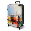 NoBoringSuitcases.com® Großer Koffer - Boote - Kunst - Produktbild-Vorschau 2