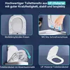 A collage of images showcasing different features of a toilet seat. Náhled obrázku produktu