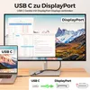deleyCON USB-C auf DisplayPort Adapter Kabel (4K@60Hz, Produktbild-Vorschau 3