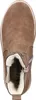 Top-down view of a brown and beige boot. Produktbild-Vorschau