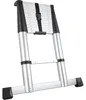 tectake® Aluminium Teleskopleiter 3,85 m, 13 Sprossen Produktbild-Vorschau 1