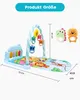 Spielbogen mit Musiktastatur Klettermatte，Baby Spielmatte Produktbild-Vorschau 3