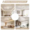 YRHome 120W LED stropní svítidlo, bílé, stmívatelné, s Náhled obrázku produktu 7