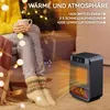 Mini-Elektrokaminheizung für den Innenbereich, 1500 W Produktbild-Vorschau 2