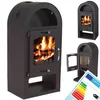 Kaminofen 9kW Holzofen Kachelofen Heizofen Ofen Kamin A+ Produktbild-Vorschau 3