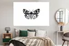 MuchoWow® Poster Schmetterling - Vintage - Schwarz und weiß Produktbild-Vorschau 4