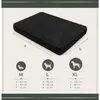 HUNDEBETT HUNDEKISSEN HUNDEMATTE CORD XL 120x80 CM Schwarz Produktbild-Vorschau 8