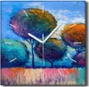 Coloray Hodiny Unikátní 30x30 cm  Tiché hodiny Pro obývací Produktbild-Vorschau 1
