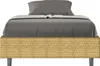 ITYHOME - Gepolstertes Bett ohne Lattenrost 120x190 mit Produktbild-Vorschau 1