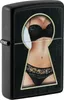 Accendino Zippo Keyhole Emblem con motivo serratura e donna Anteprima dell’immagine prodotto 1