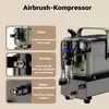 Kompresor do aerografu Wiltec HS-679F 1/6 KM, sprężarka Podgląd zdjęcia produktu 5