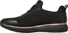 Side view of a black Skechers sneaker with rose gold accents. Produktbild-Vorschau
