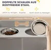 PawHut – podwyższona miska dla psa z szafką do Podgląd zdjęcia produktu 6