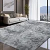 Hochflor Teppich Grau 160x230 cm Waschbar Anti-Rutsch Produktbild-Vorschau 8