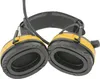 A pair of yellow and black headphones is shown against a white background. Podgląd zdjęcia produktu
