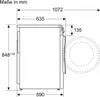 Siemens iQ500 WN44G241, Frontlader, Freistehend, Weiß, Produktbild-Vorschau 7