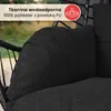 Swoods XXL Fotel Wiszący ze Stelażem – Do Wnętrz i na Podgląd zdjęcia produktu 5