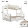 STILVORA Kinderstapelbed 90x200/140x200 cm met wolkenhek, Productafbeelding-voorbeeld 7