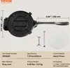 VEVOR Lis na tortilly, 20 cm lis na taco, robustní litinový Náhled obrázku produktu 7