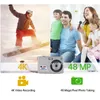 digitální fotoaparát 4K, videokamera, videokamera, 48 MP, Náhled obrázku produktu 5