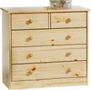 Kommode RONDO aus Kiefer Massivholz, natur - Kinderzimmer Produktbild-Vorschau 7