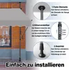 An image showing the installation steps and features of a retractable awning. Náhľad obrázku produktu