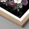 Gerahmtes Poster - Rahmen in heller Eiche - Blumen Produktbild-Vorschau 2