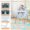 COSTWAY Hochstuhl Baby, Kinderhochstuhl mit Spielbügel, Produktbild-Vorschau 7