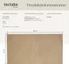 tectake® Geflochtener Teppich 150x80 cm Boho aus Jute- und Produktbild-Vorschau 6