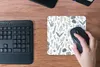 MuchoWow® Mauspad Mousepad Muster - Blumen - Pflanzen 20x20 Produktbild-Vorschau 5