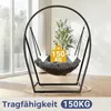 Vigevee Hängesessel mit Gestell Kissen - Hängestuhl Produktbild-Vorschau 4
