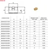 Messing Doppelnippel 1/2 Zoll DN15 Rohrnippel Gewindenippel Produktbild-Vorschau 3