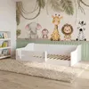 Łóżeczko podłogowe Montessori 160x80 bez materaca Biały Podgląd zdjęcia produktu 4
