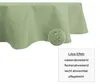 Tischdecke oval hellgrün 160x260 cm Leinenoptik Lotuseffekt Produktbild-Vorschau 3