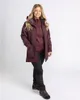 Pinewood 3181 Wilda Damen Parka Earth Plum (815) M Produktbild-Vorschau 4