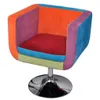 vidaXL Würfel-Sessel mit Patchwork-Design Stoff Produktbild-Vorschau 8