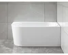 TIBERA R vasca angolare 140x70cm, bianco Anteprima dell’immagine prodotto 4