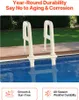 Poolleiter 5-Stufen - 2 Handläufe Pool Einstieg - Produktbild-Vorschau 5