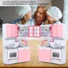 Mini Kitchen Pretend Role Play Toy Set Funny Kitchenware Produktbild-Vorschau 4