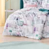Estella Bettwäsche Squares 4816 400 Rosa Mako Satin 155 cm Produktbild-Vorschau 4